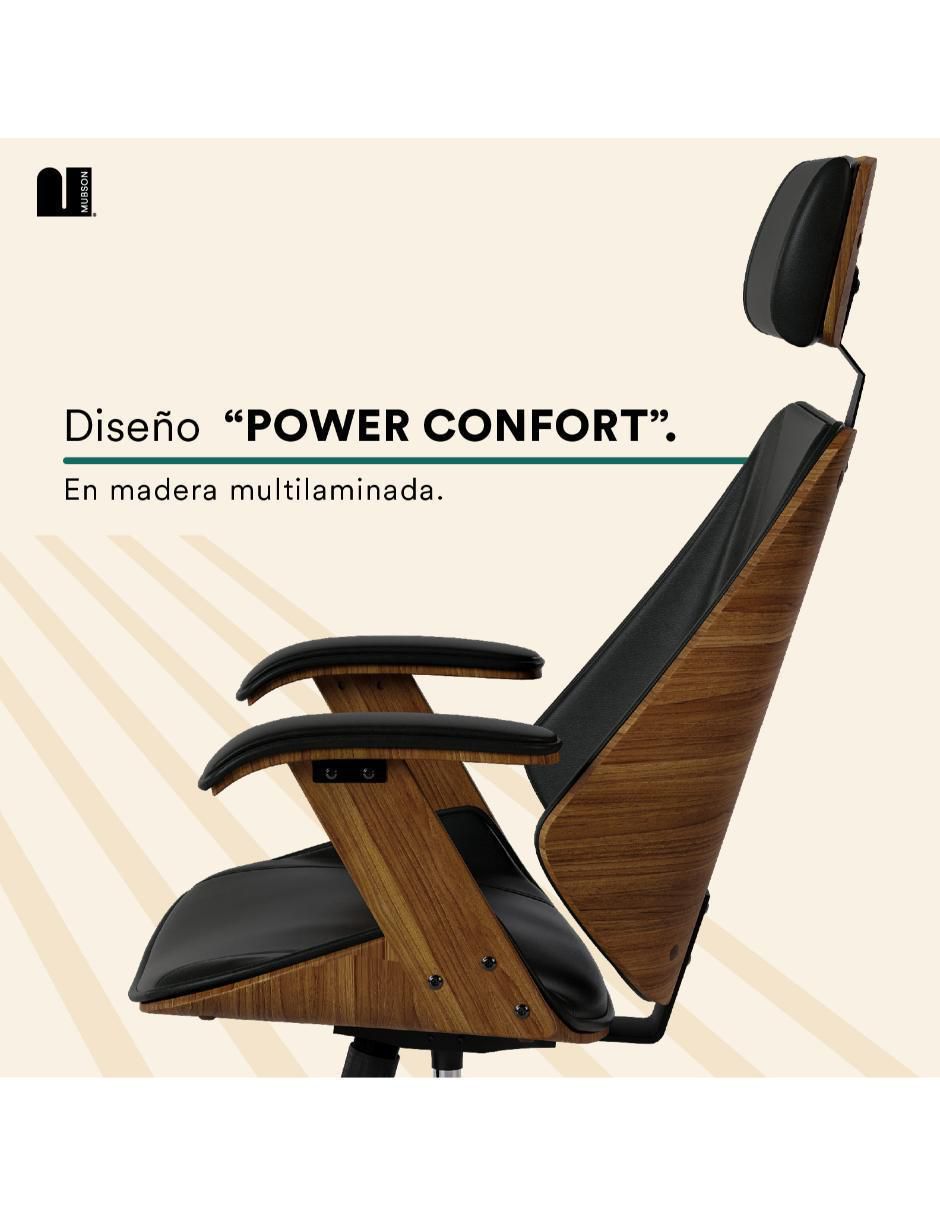 Silla de escritorio de madera 7