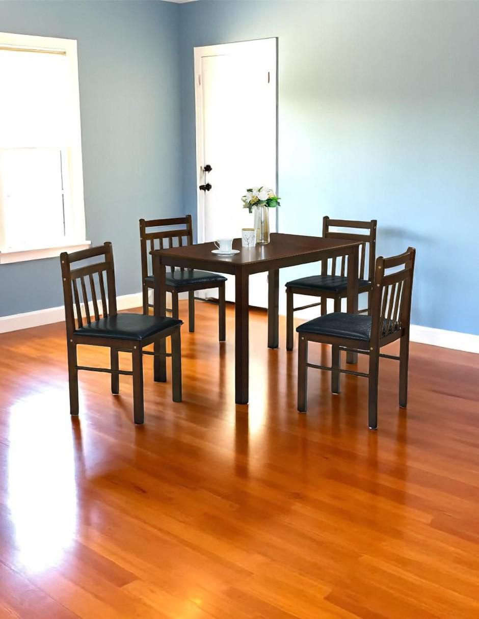 Comedor New York para 4 personas de madera 3