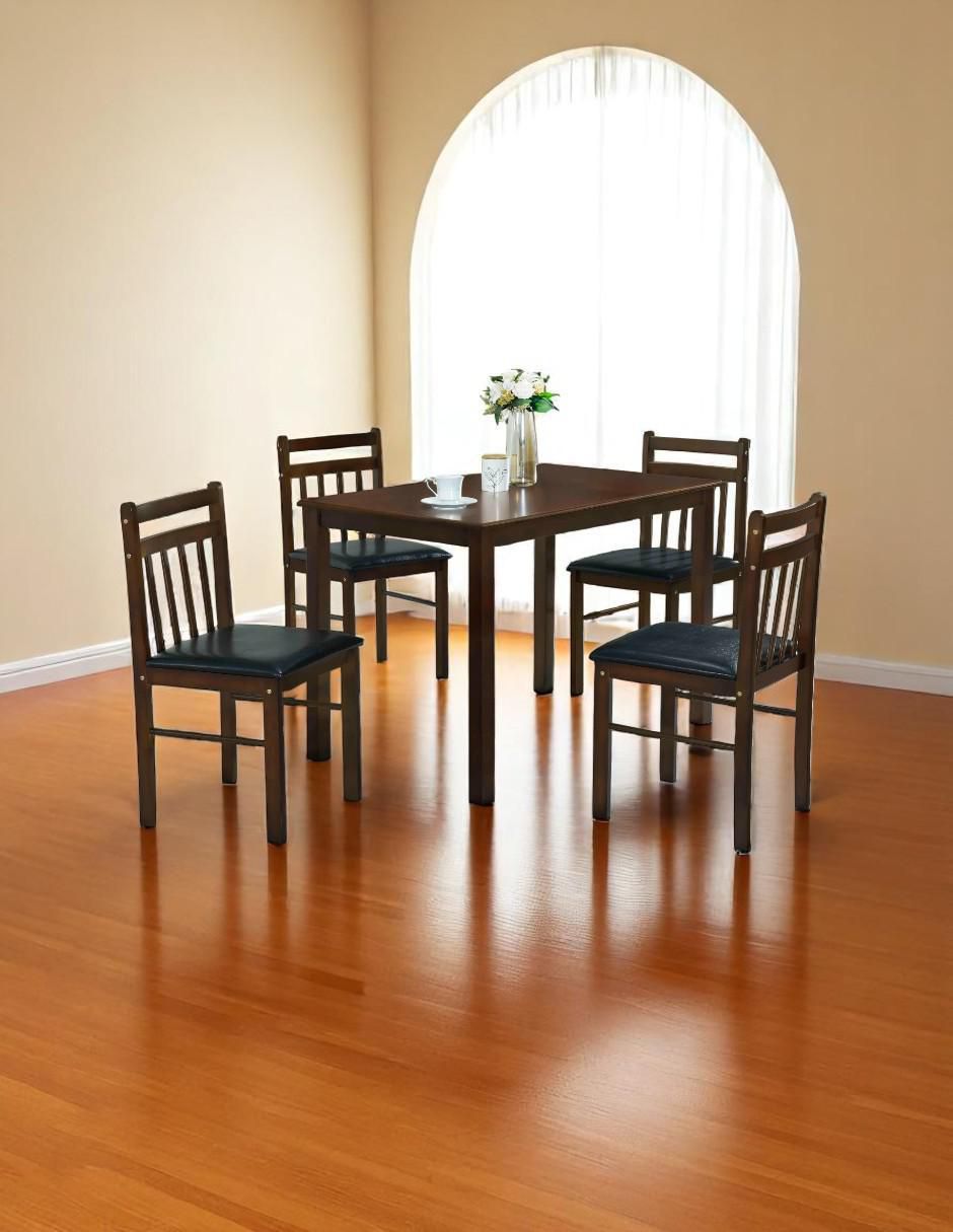 Comedor New York para 4 personas de madera 4