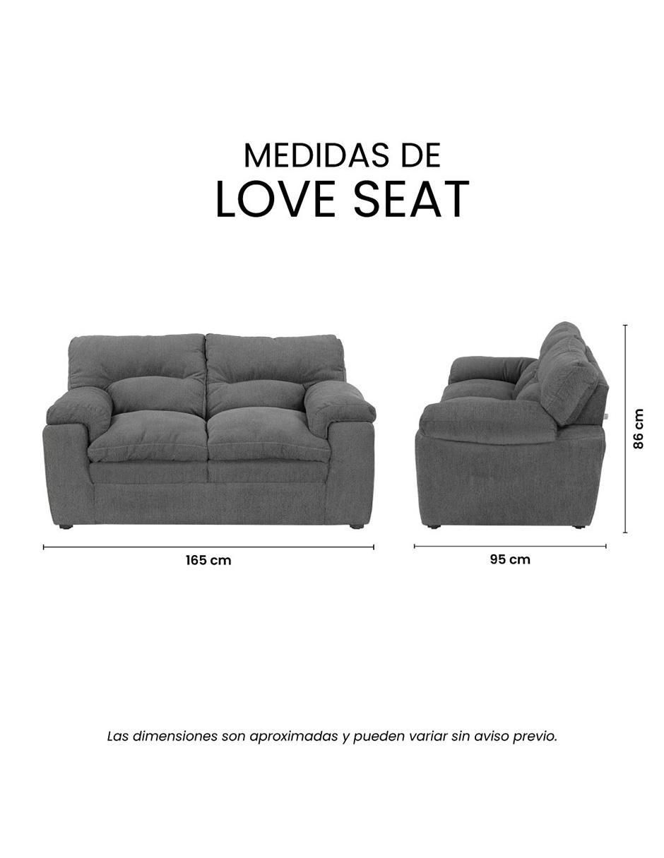 Love seat Trinity Cosmo de madera