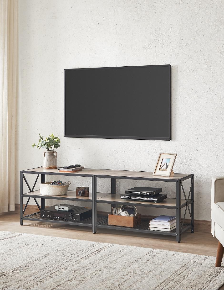 Mueble de TV Dailen de acero 2