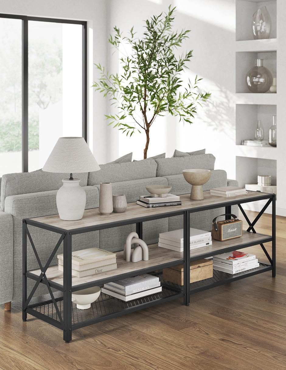Mueble de TV Dailen de acero 3