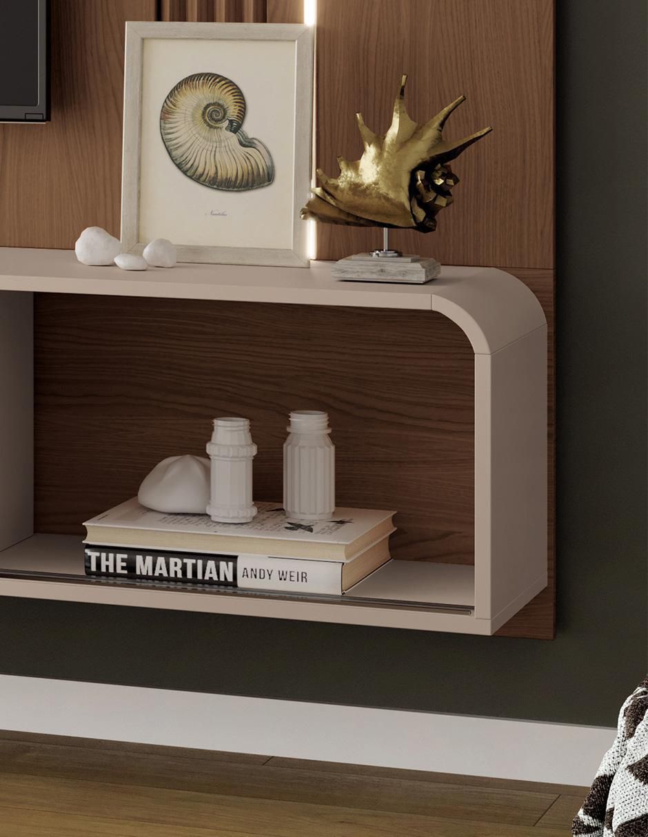 Mueble de tv armable Empire de MDF 4