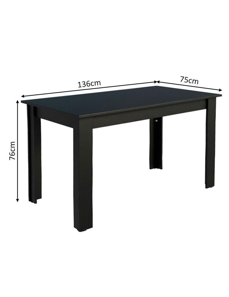 Mesa de comedor armable de MDP 8
