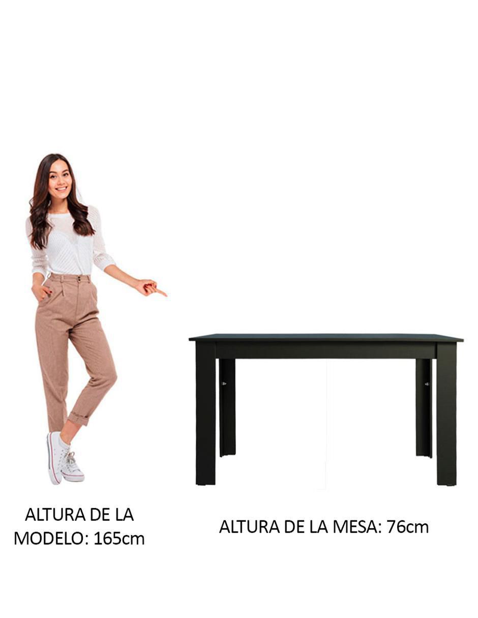 Mesa de comedor armable de MDP 5