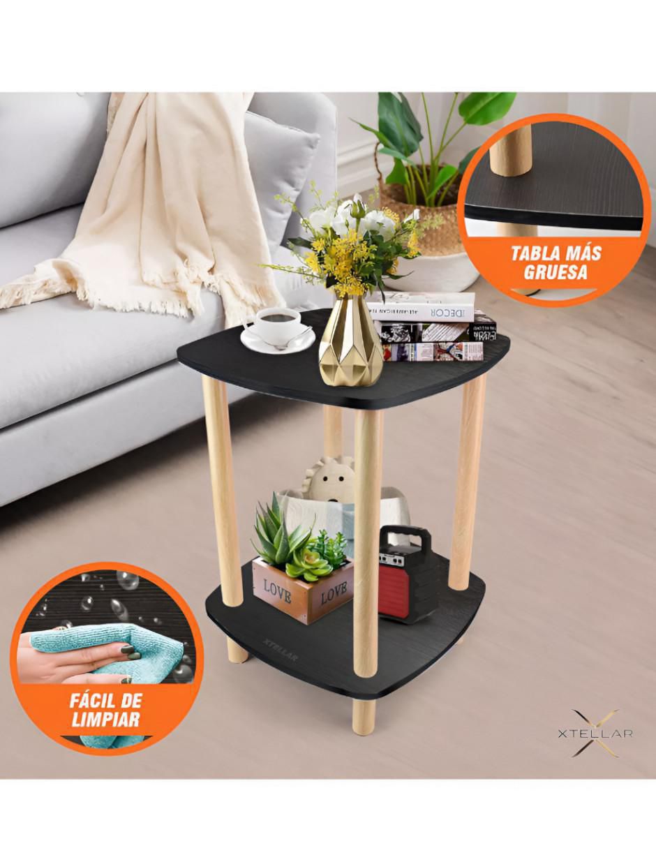 Mesa lateral armable Xtllar9 de madera 3