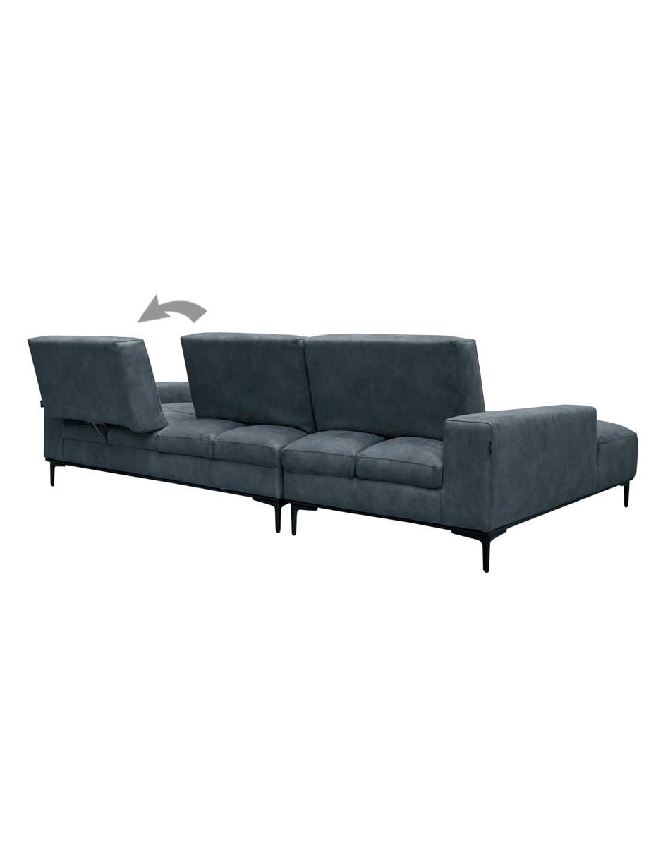 Sala modular izquierda Toshi de poliéster 13
