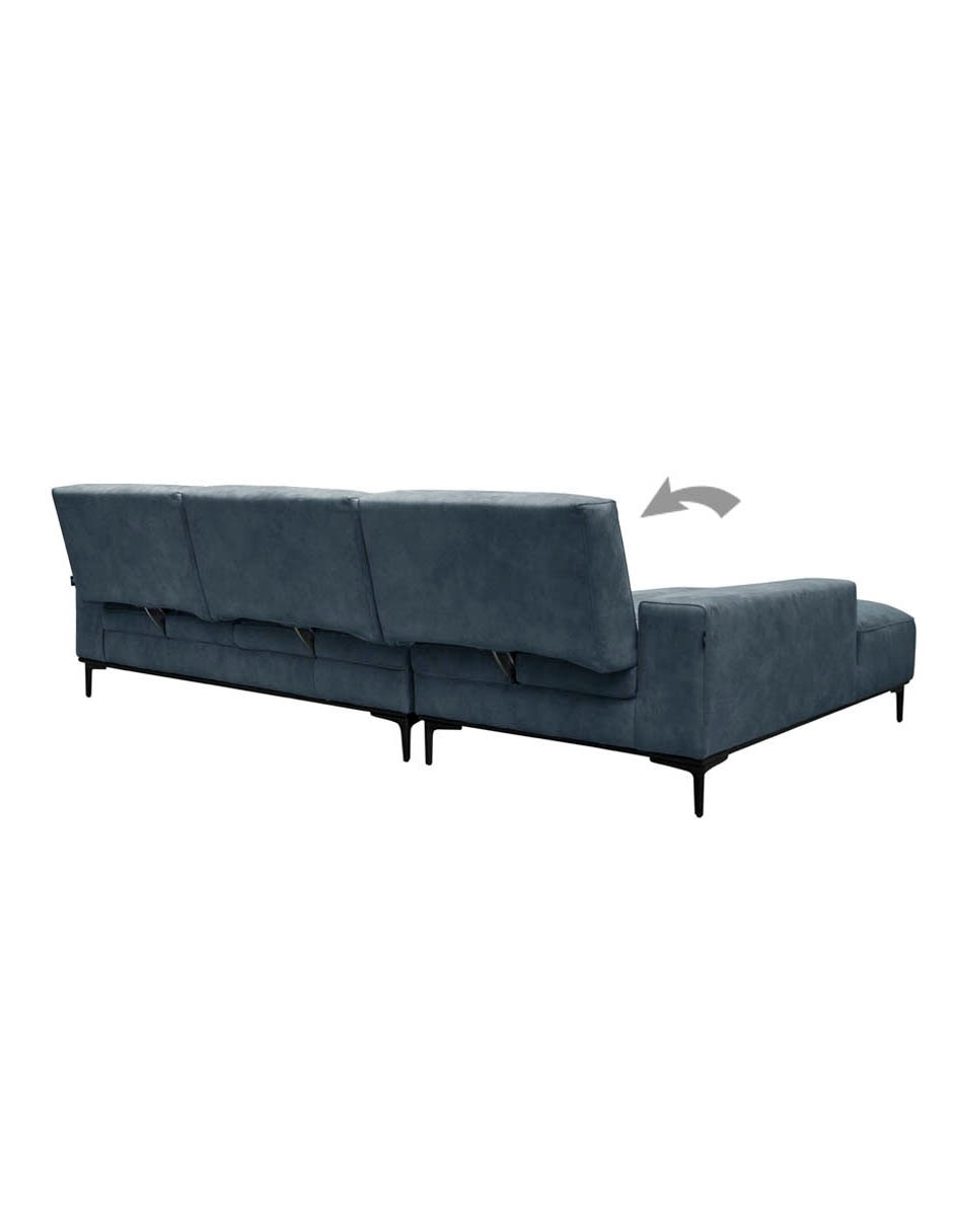 Sala modular izquierda Toshi de poliéster 14