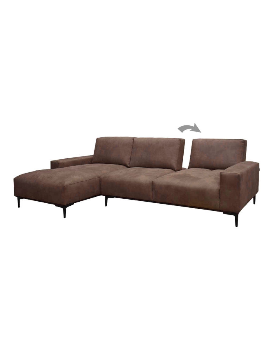 Sala modular izquierda Toshi de poliéster 14