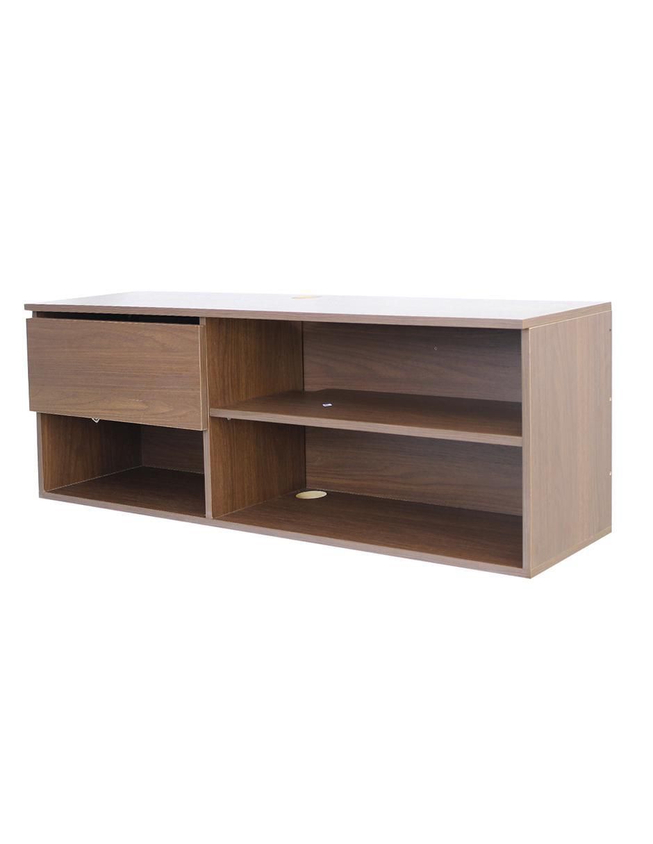 Mueble de TV armable flotante de melamina 3