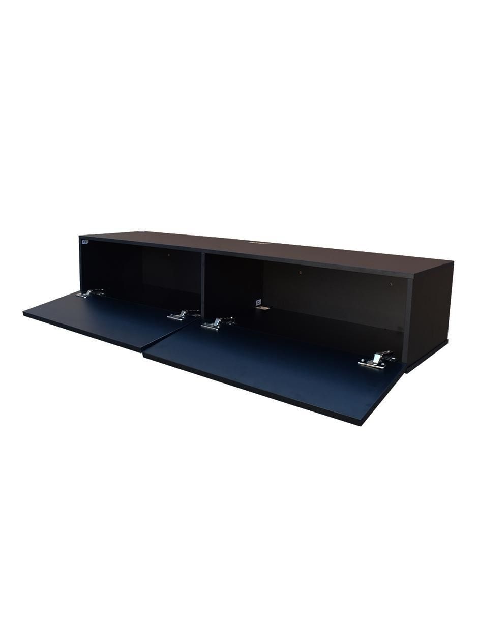Mueble de TV armable flotante de melamina 4