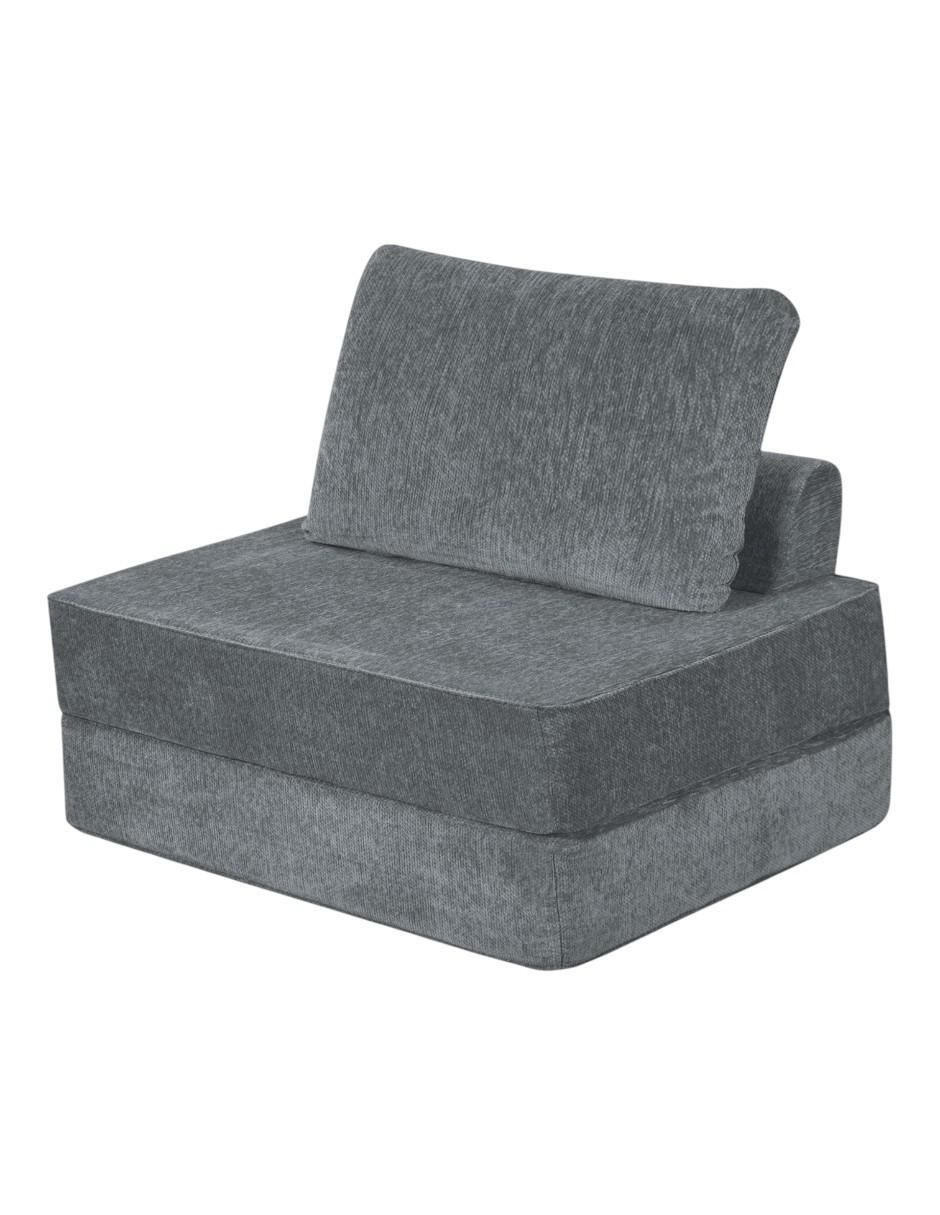 Sofá cama Individual Flex Plegable de chenille Sofá cama Individual Flex Plegable de chenille
