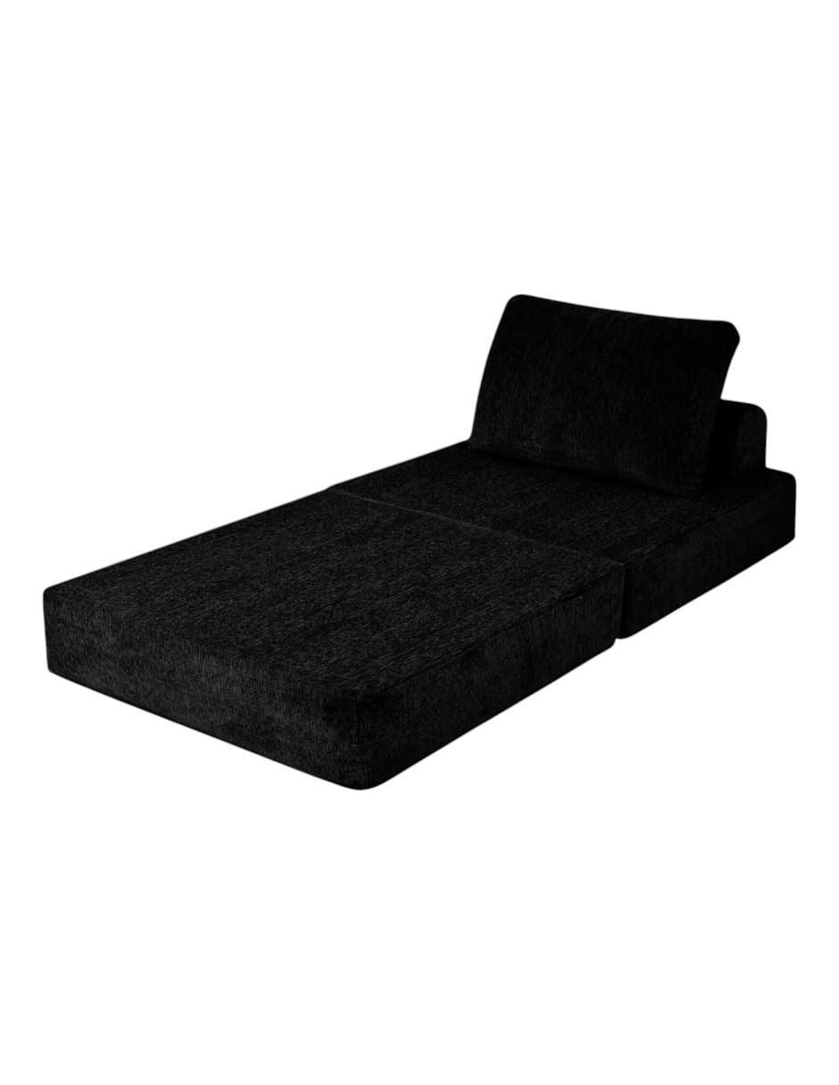 Sofá cama Individual Flex Plegable de chenille 2