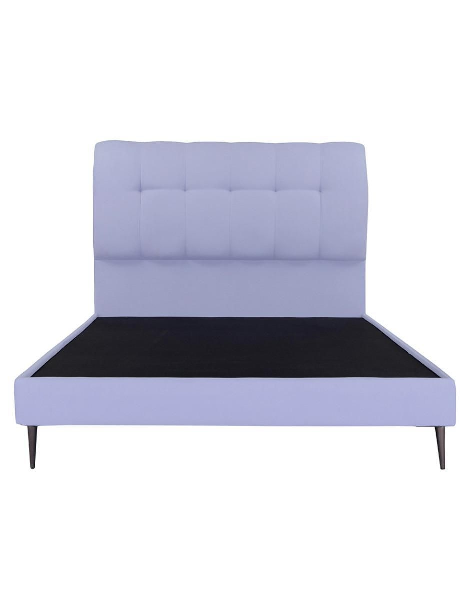 Cama Nube Slim de madera y tela 7
