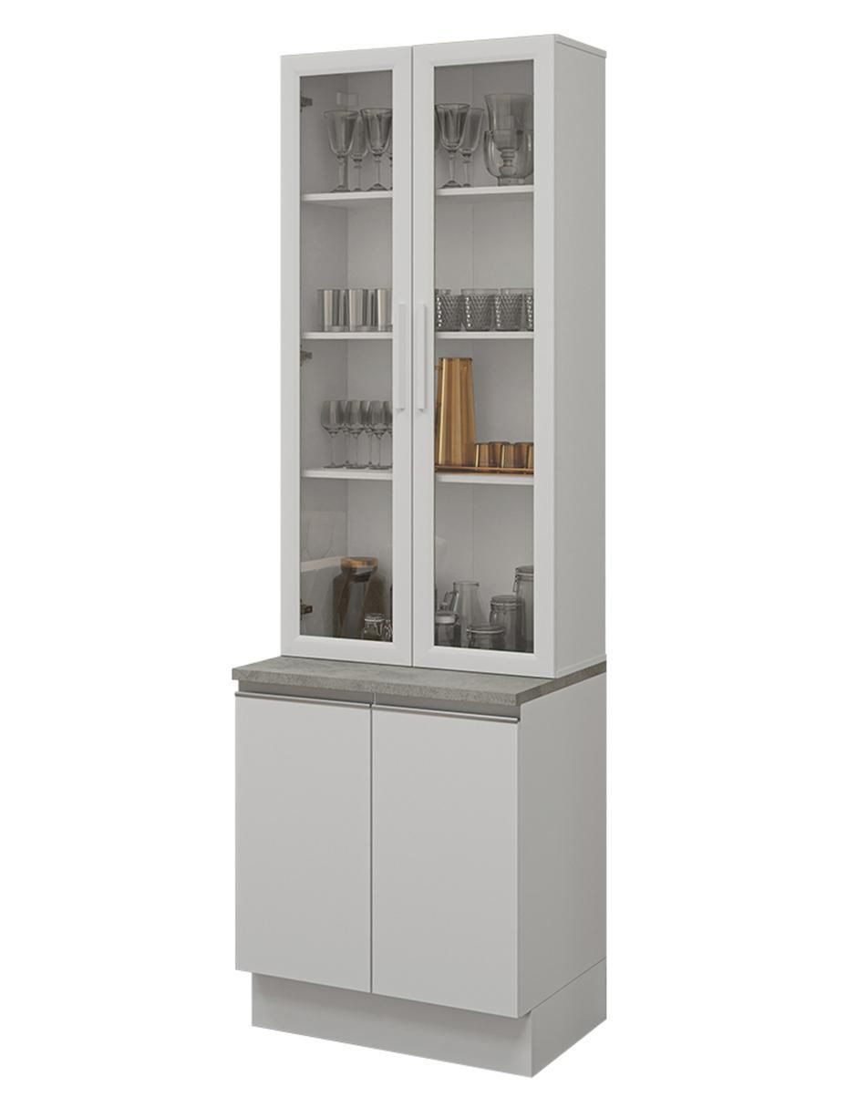 Vitrina armable Glamy de aglomerado 2