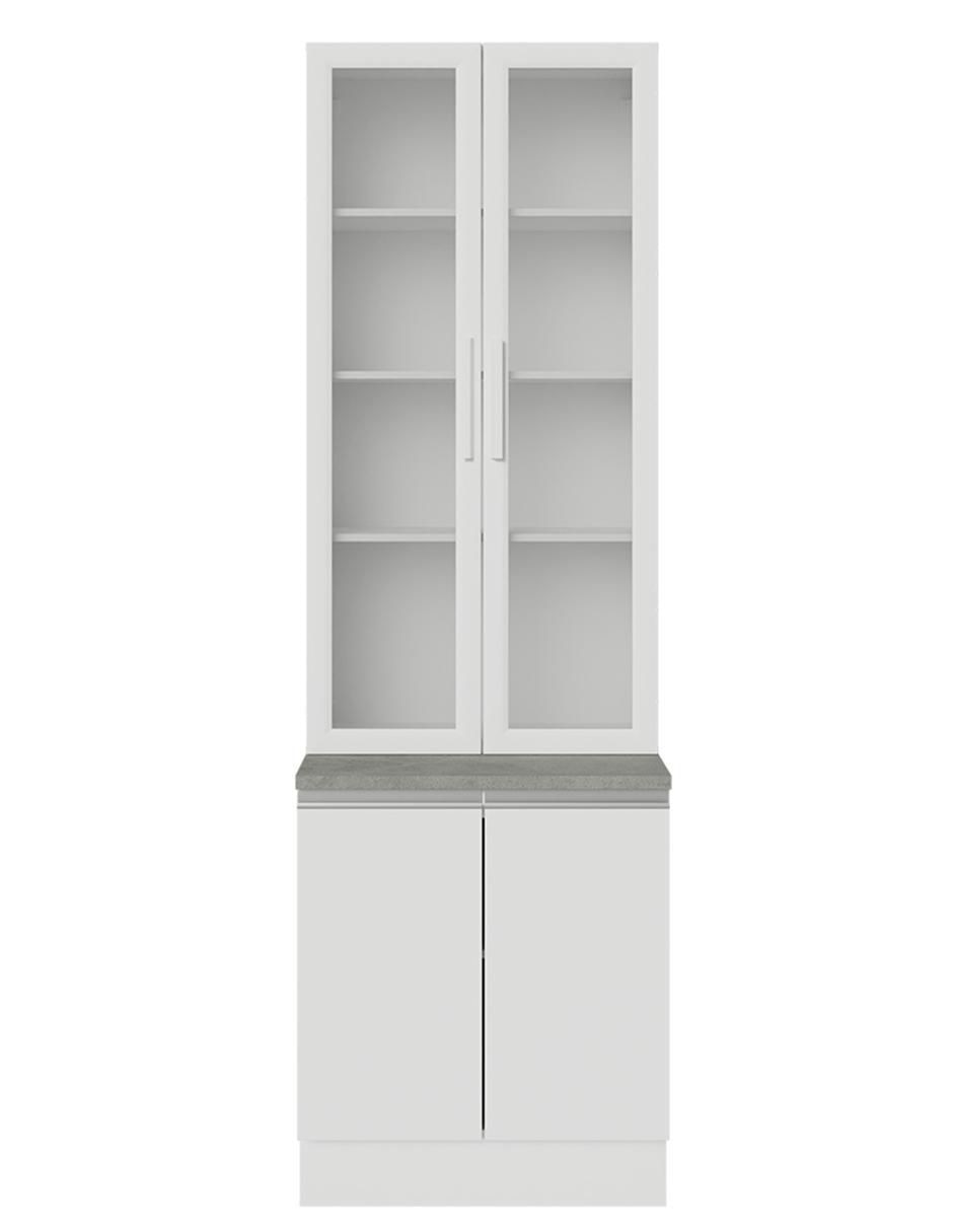 Vitrina armable Glamy de aglomerado 6