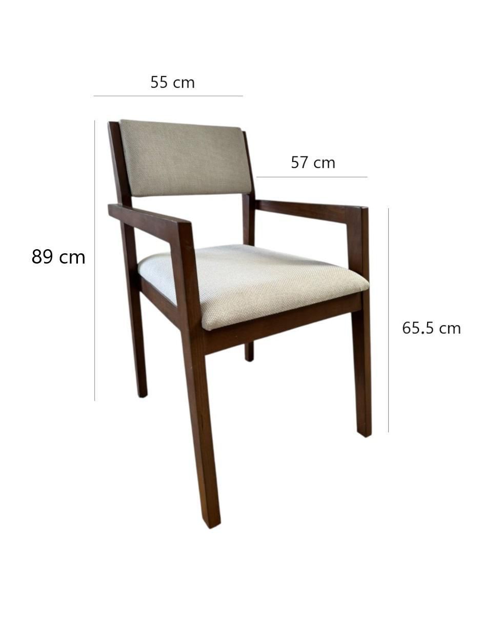 Comedor para 4 personas de madera de parota 8