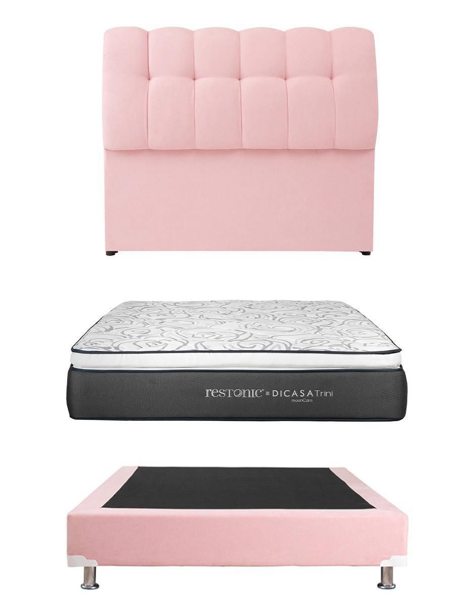 Set recámara Nube Trini de madera de pino