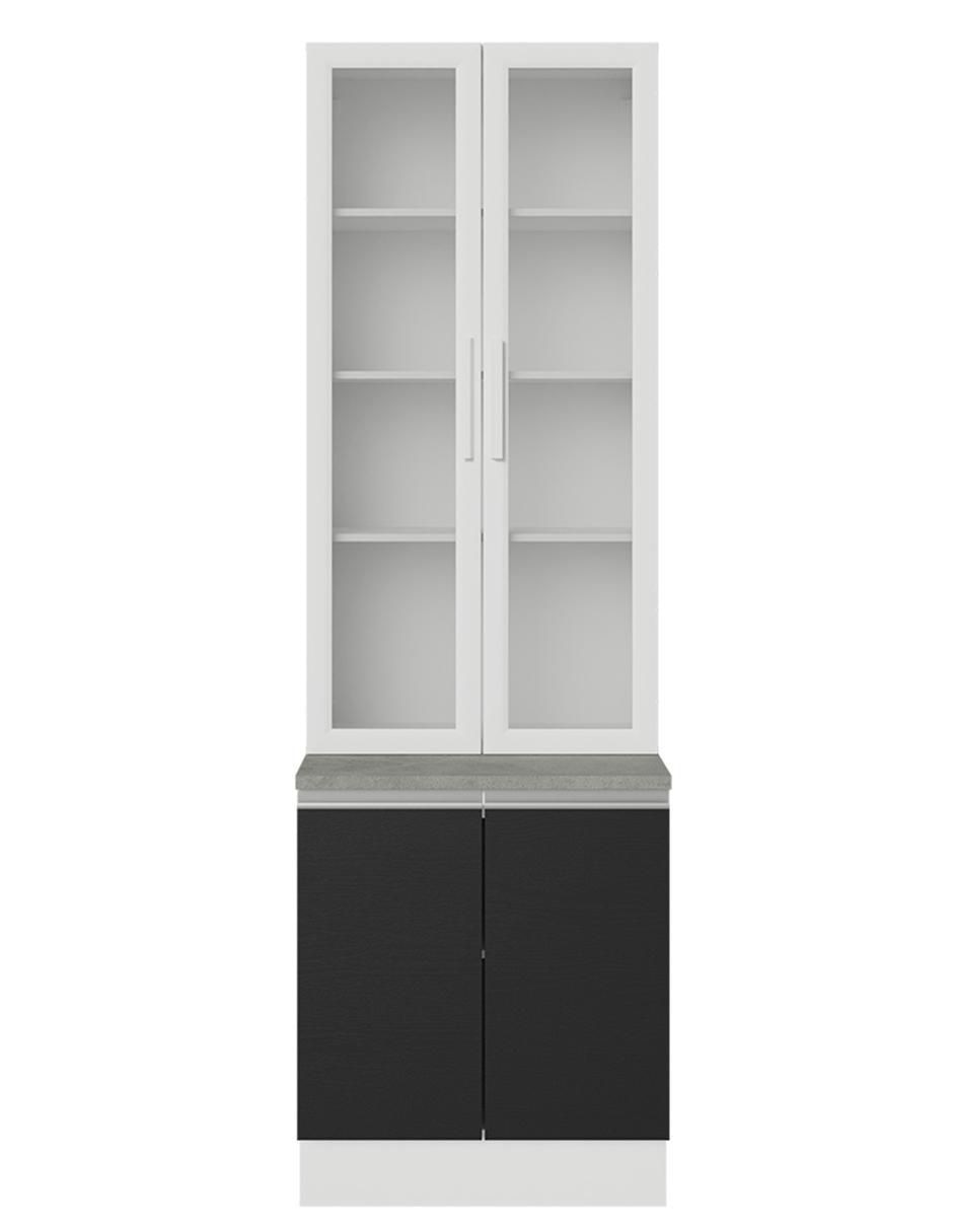Vitrina armable Glamy de aglomerado 6
