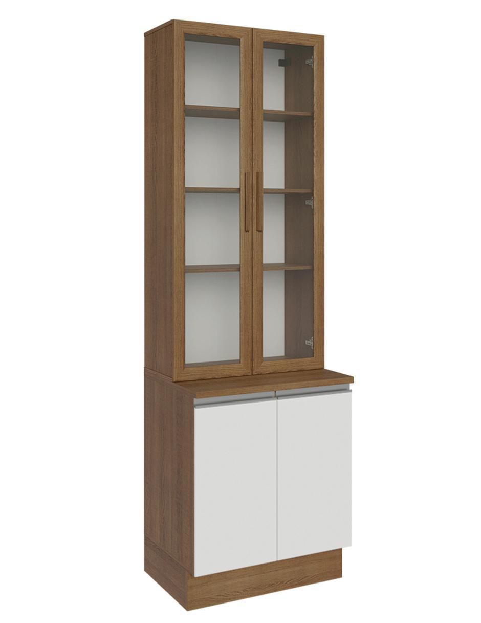 Vitrina armable Glamy de aglomerado