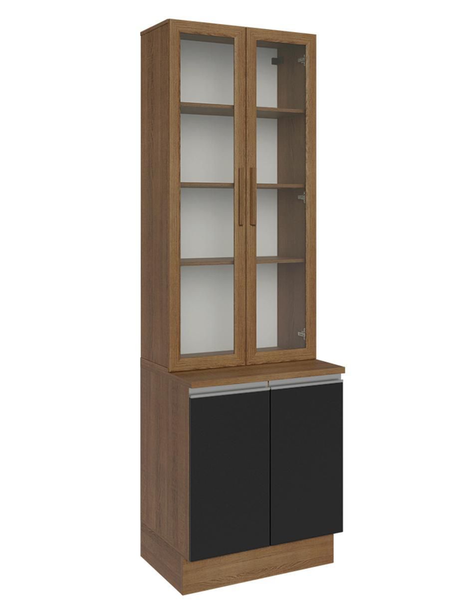 Vitrina armable Glamy de aglomerado