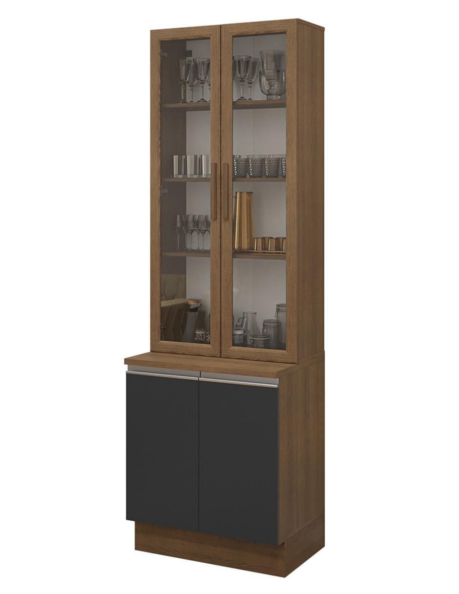 Vitrina armable Glamy de aglomerado 2