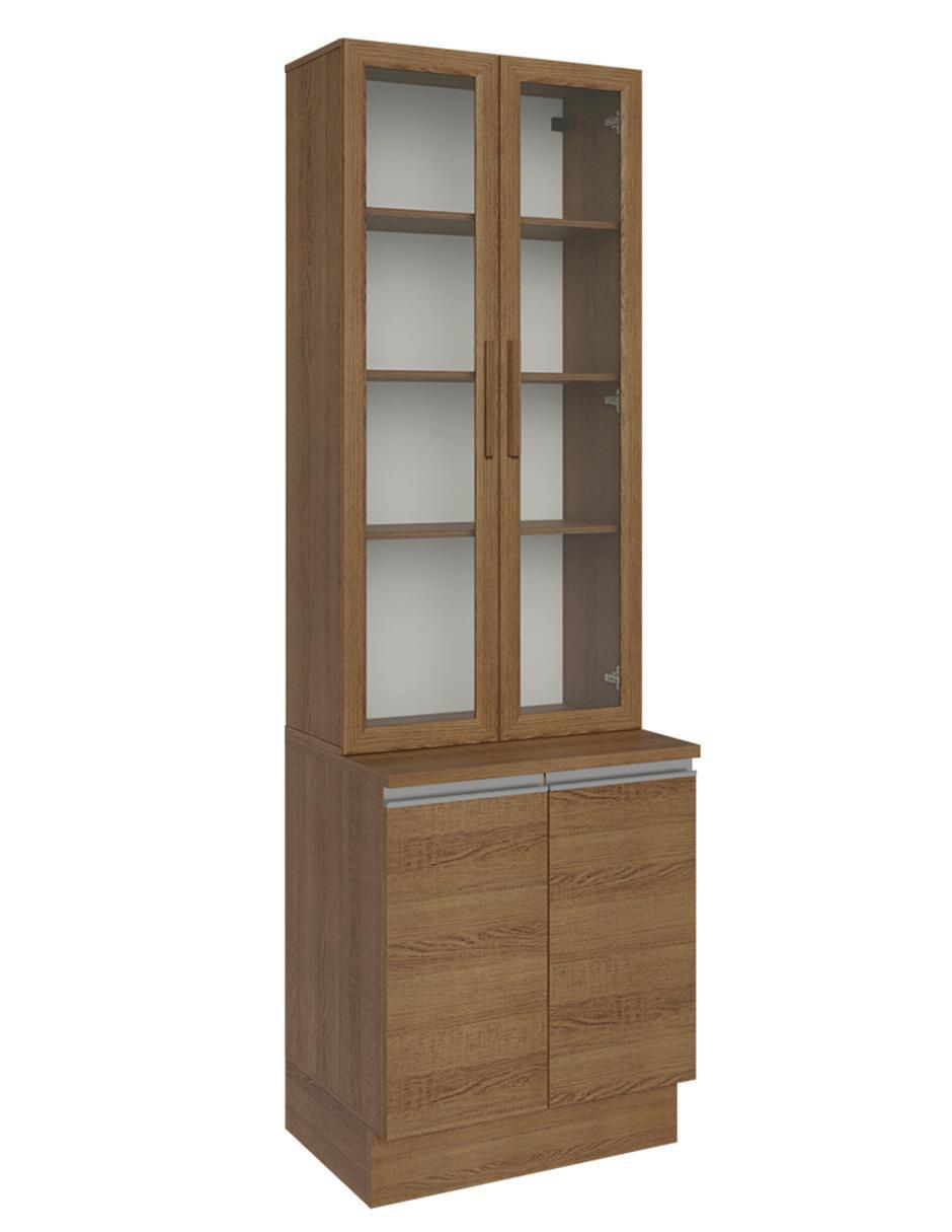 Vitrina armable Glamy de aglomerado