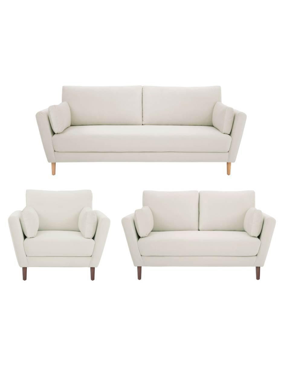 Sala 3 piezas Málaga de poliéster