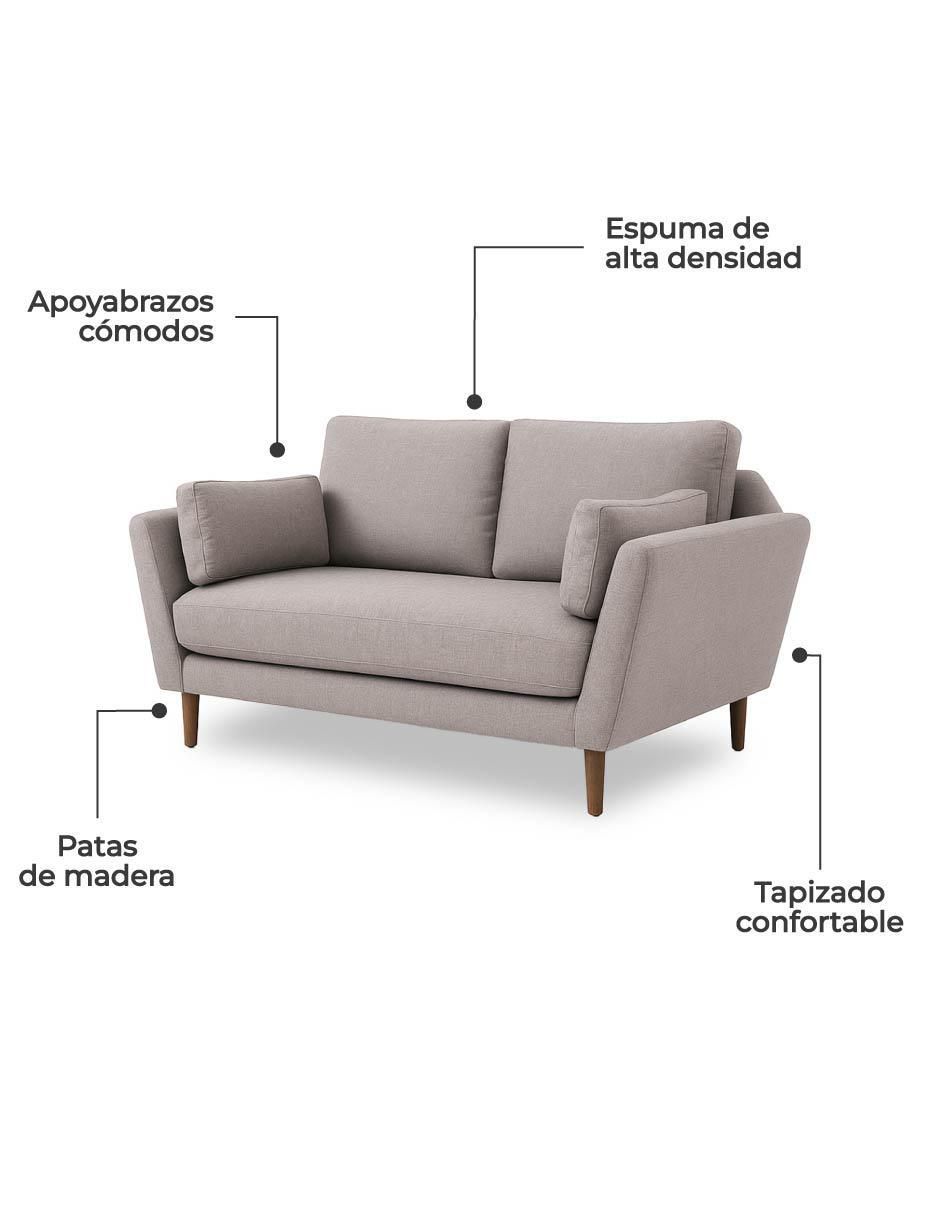 Sala 3 piezas Málaga de poliéster 6