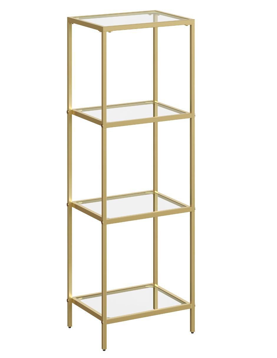 Librero armable Baris de vidrio