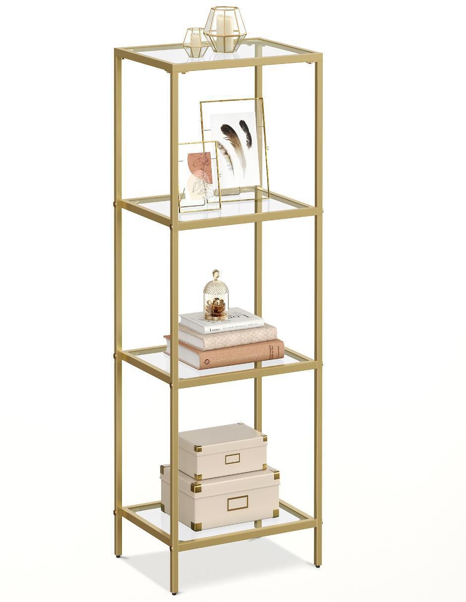 Librero armable Baris de vidrio 3