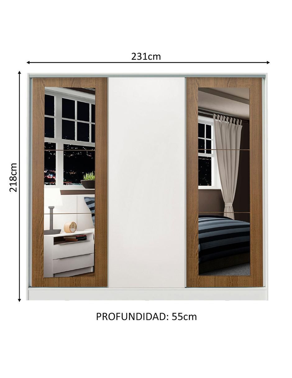 Ropero armable Royale 11639B2E1B de aglomerado 12