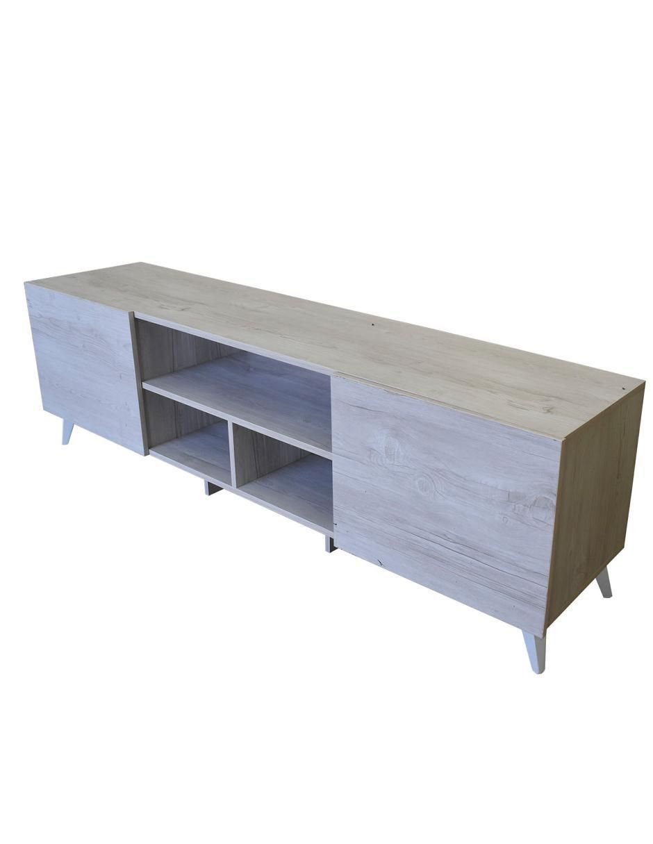 Mueble armable para tv de melamina 2