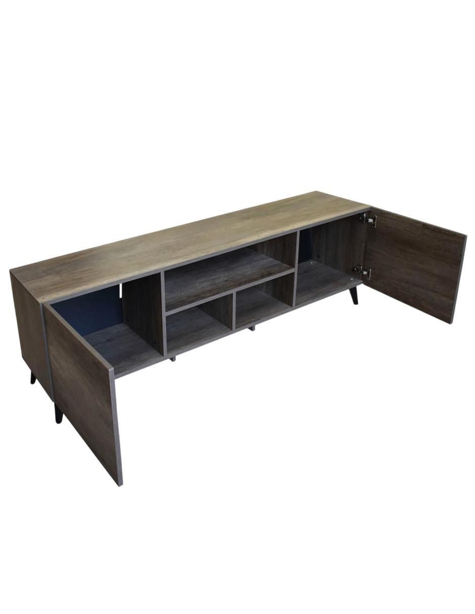 Mueble armable para tv de melamina 2