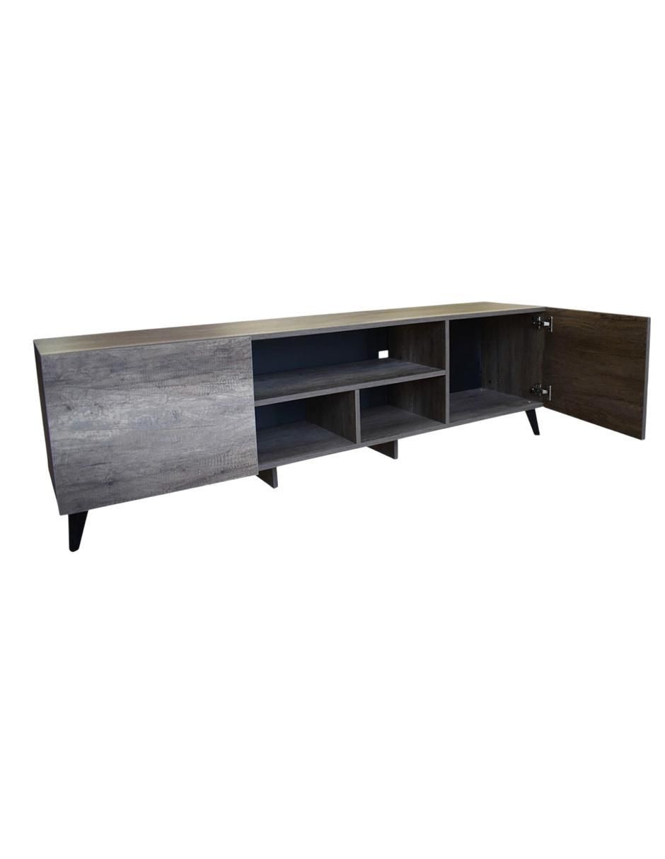 Mueble armable para tv de melamina 3