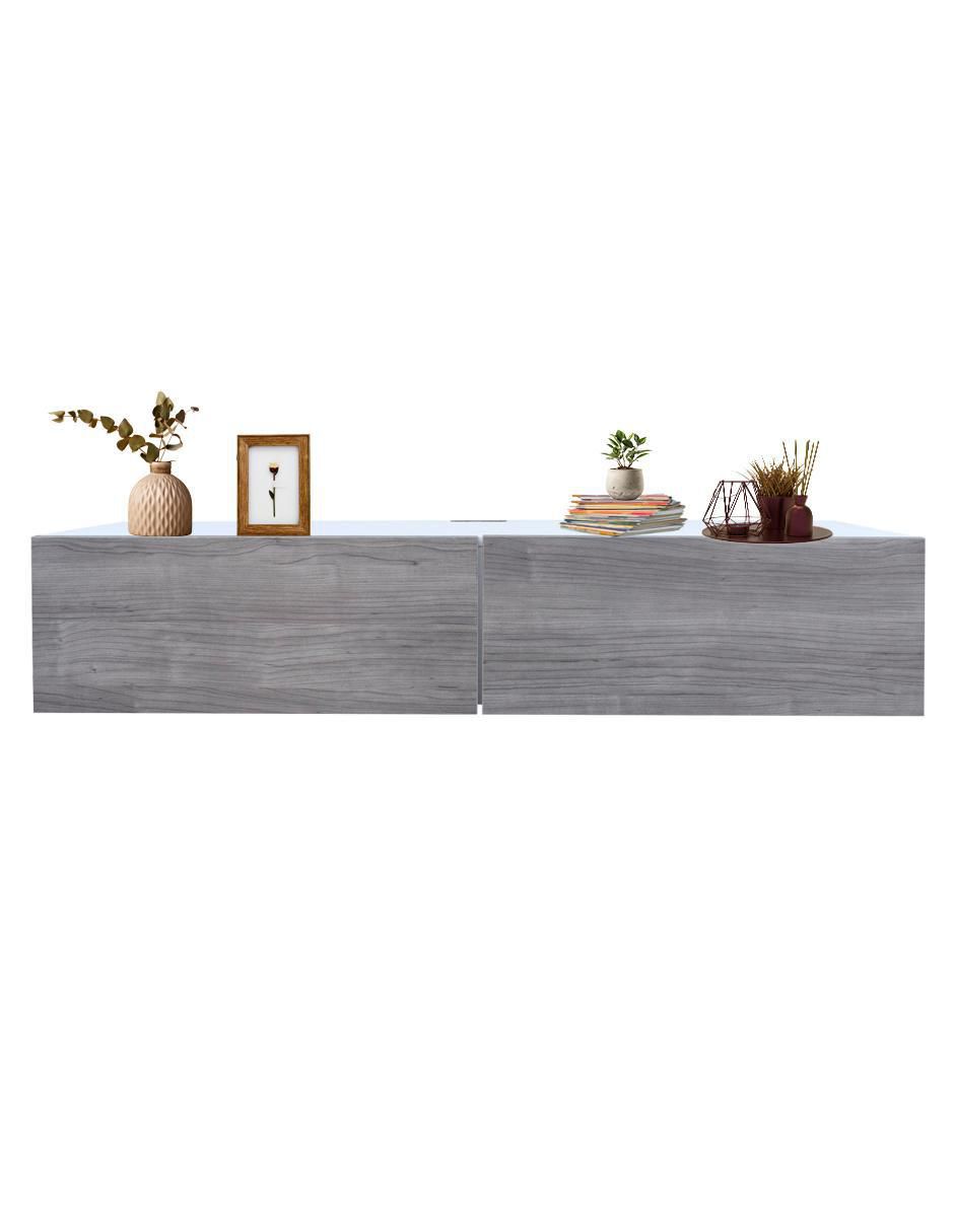 Mueble armable flotante para tv de melamina 3