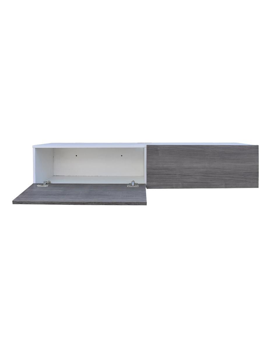 Mueble armable flotante para tv de melamina 4