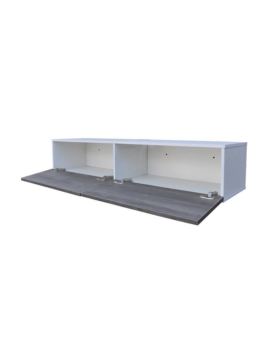 Mueble armable flotante para tv de melamina 5