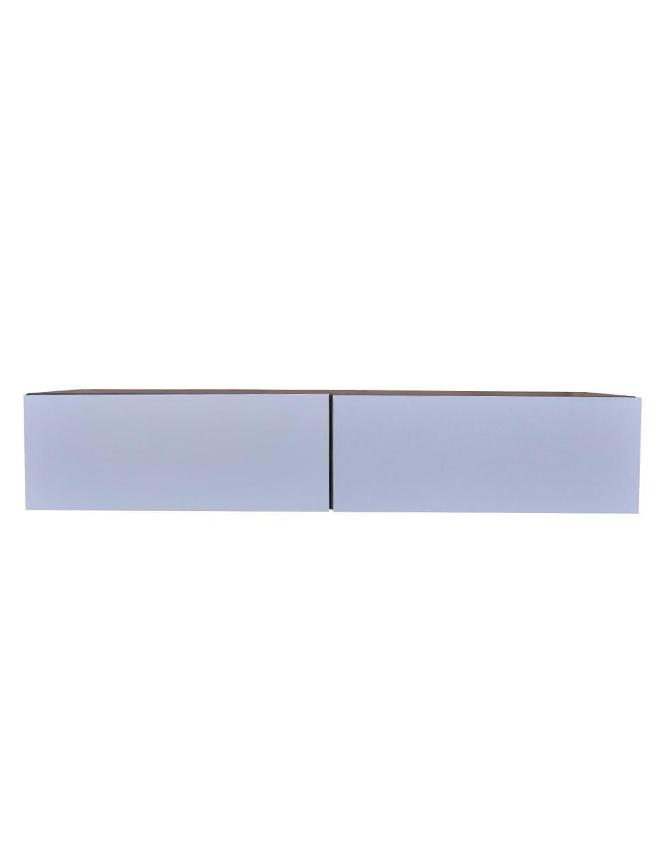 Mueble armable flotante para tv de melamina