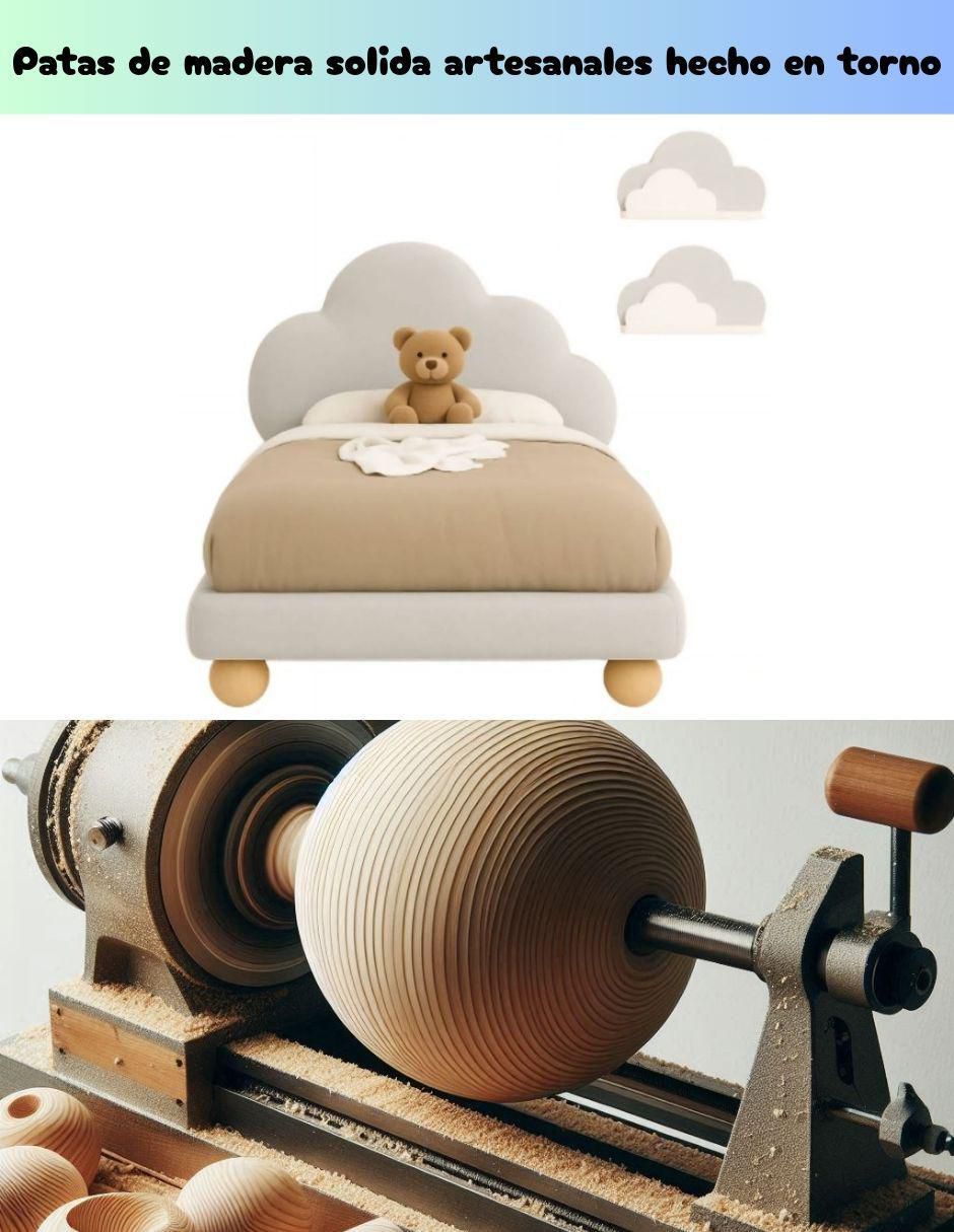 Cama infantil nube Cozy cloud 8