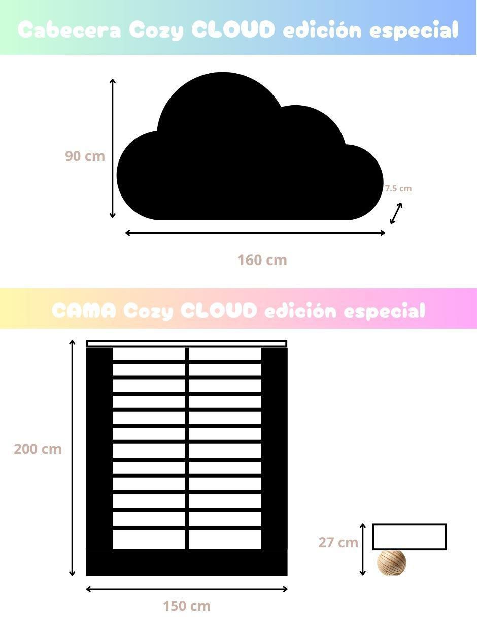 Cama infantil nube Cozy cloud
