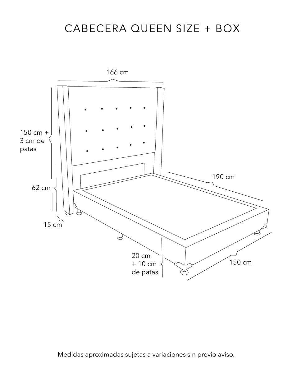 Set recámara Titan box Mónaco de madera pino 9