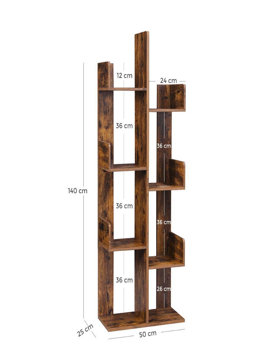 Librero armable Koni de madera 4
