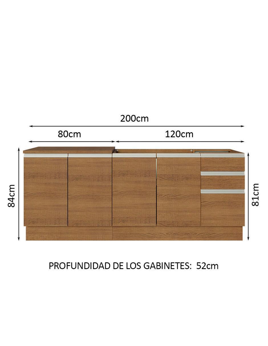 Gabinete armable Glamy de MDP 10