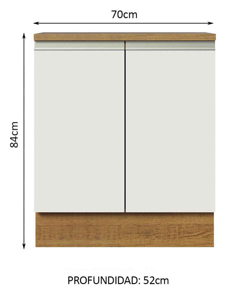 Gabinete armable Glamy de MDP 9