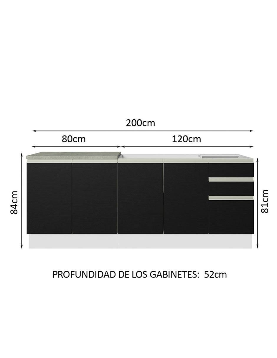 Gabinete armable Glamy de MDP 12