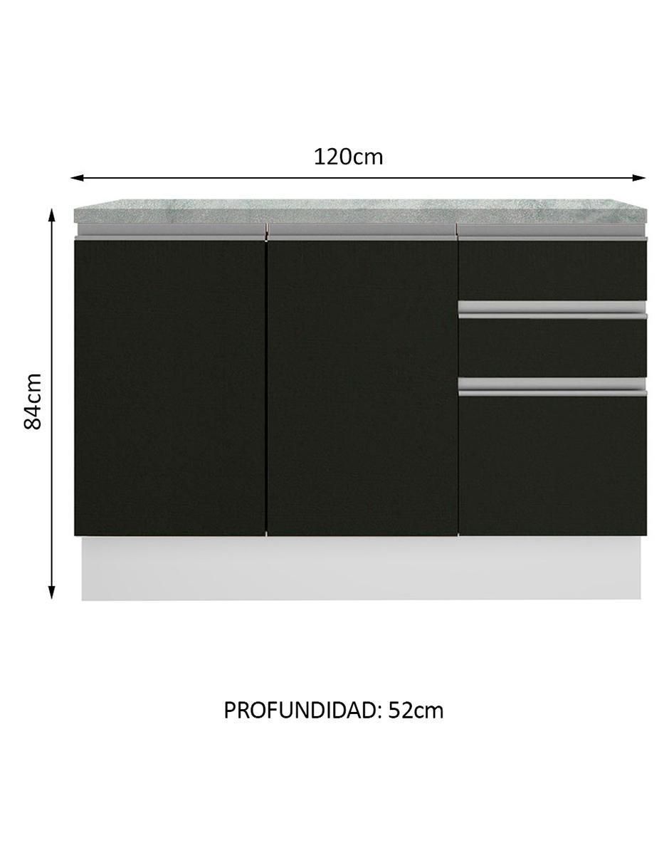 Gabinete armable Glamy de MDP 12