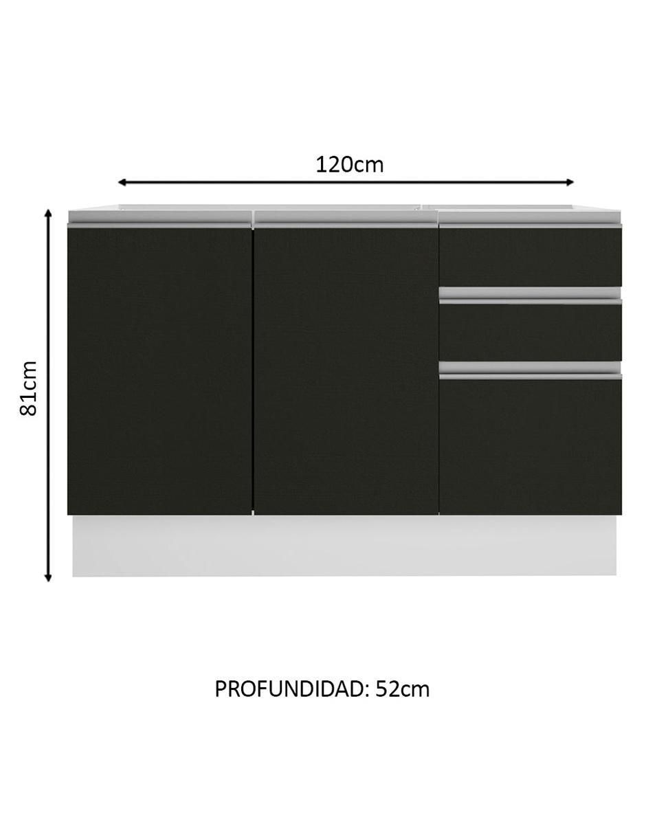 Gabinete armable Glamy de MDP 10