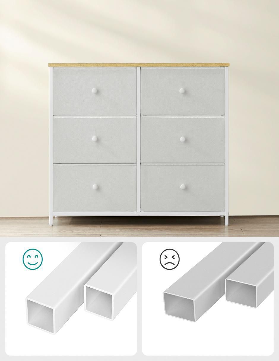 Cómoda Bellah de mdf y madera 3