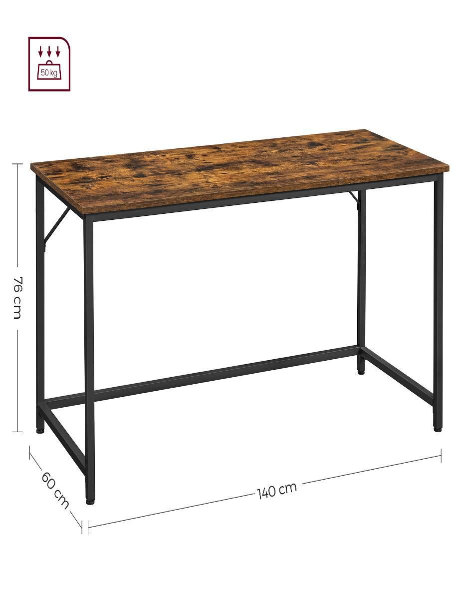 Escritorio armable Brandon Singmics Home de MDF 4
